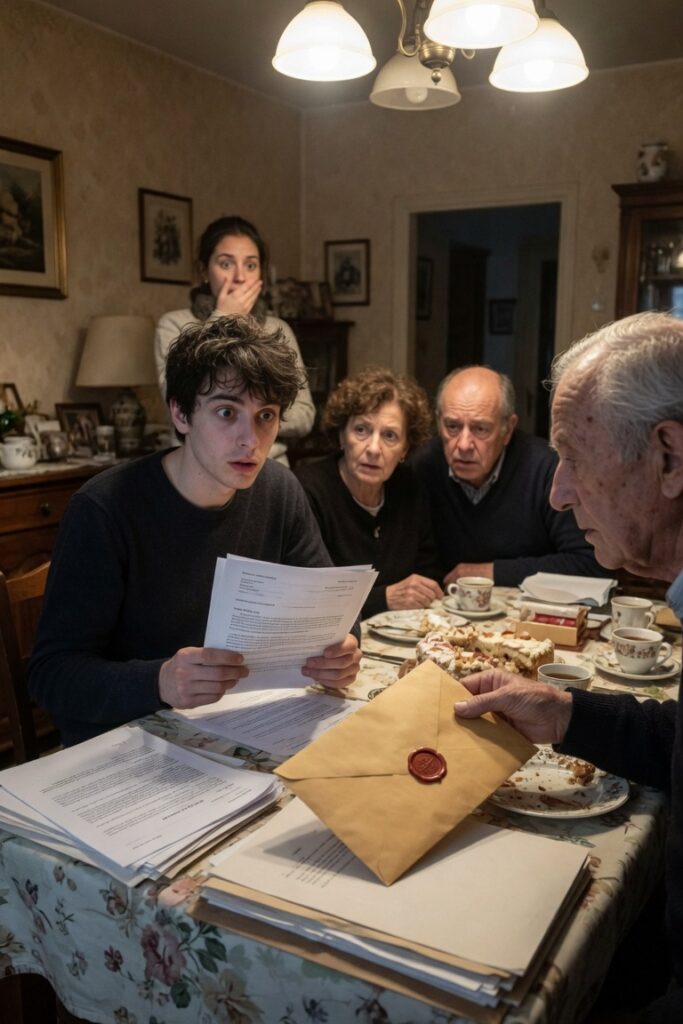 Mi Madre Me Echó De Casa Para Entregar La Empresa A Su Nuevo Marido, Pero Mi Abuelo Tenía Un Sobre Que Lo Cambió Todo
