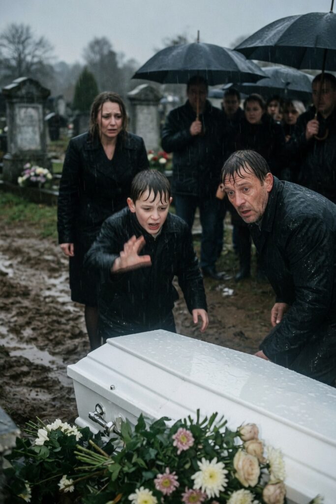 La niña fue declarada muerta, pero un pequeño desconocido detuvo el funeral con una frase que nadie esperaba