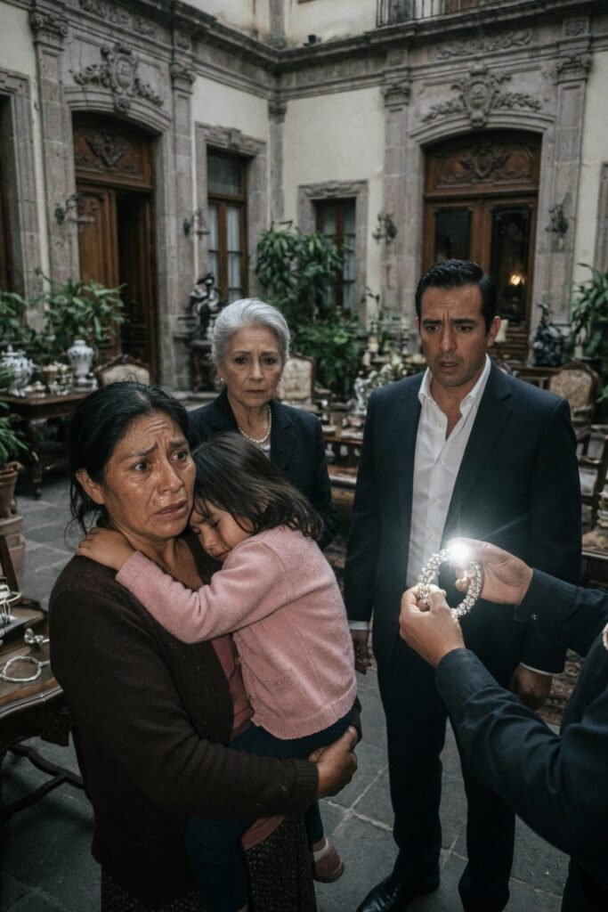 La poderosa viuda quiso destruir a la empleada con una falsa acusación… pero un detalle que solo su hijo conocía cambió el destino de toda la familia