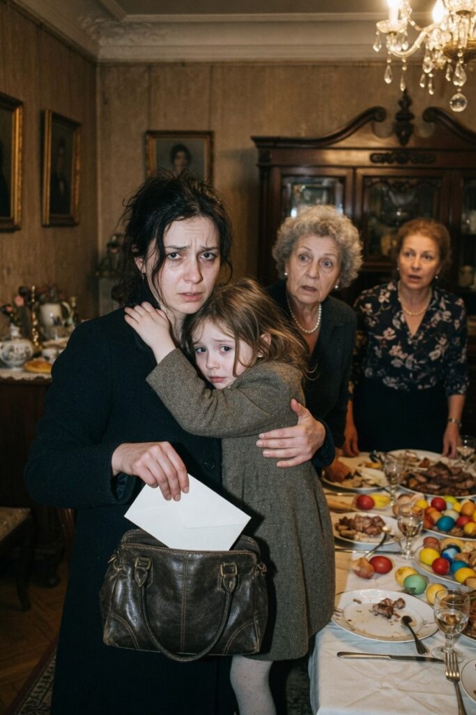 Expulsaron a una madre y a su hija en la comida de Pascua, sin imaginar que el verdadero regalo cambiaría para siempre el destino de la casa familiar