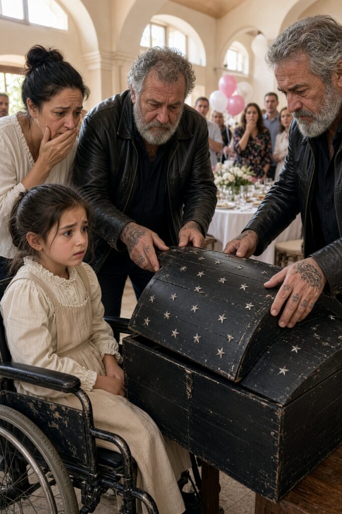 El misterioso mueble que llegó en moto al cumpleaños de mi hija… hasta que lo abrieron y descubrimos lo que su club había guardado durante meses