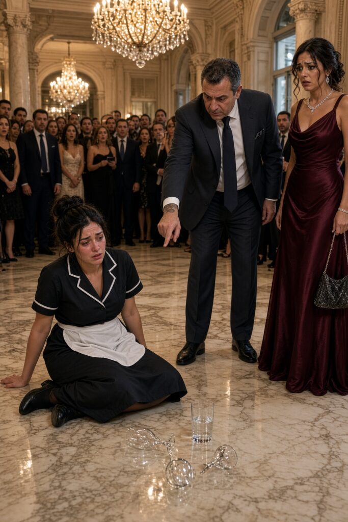 La empleada se desplomó ante 200 invitados en la fiesta de un mafioso, pero un vaso de agua destapó una traición de 120 millones de euros